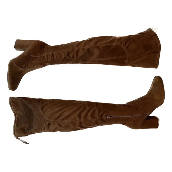 UNISA | UNQUINNIE-R BROWN Over The knee Heel Boot women’s 9.5 - Picture 3 of 9